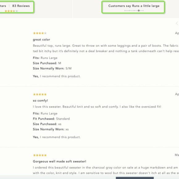 Anthropologie Bia Mock Neck Tunic Sweater Ivory XS - Picture 6 of 7